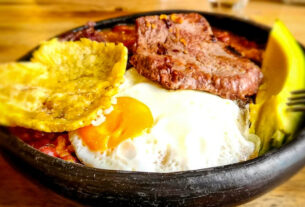 Platos típicos de la región andina colombiana