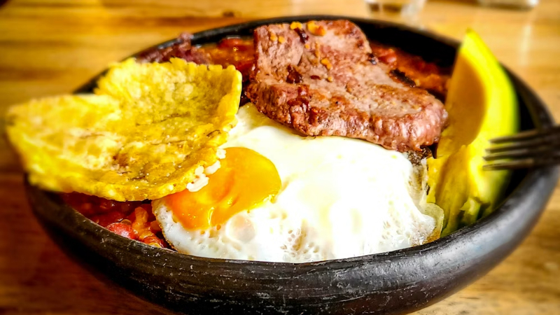Platos típicos de la región andina colombiana